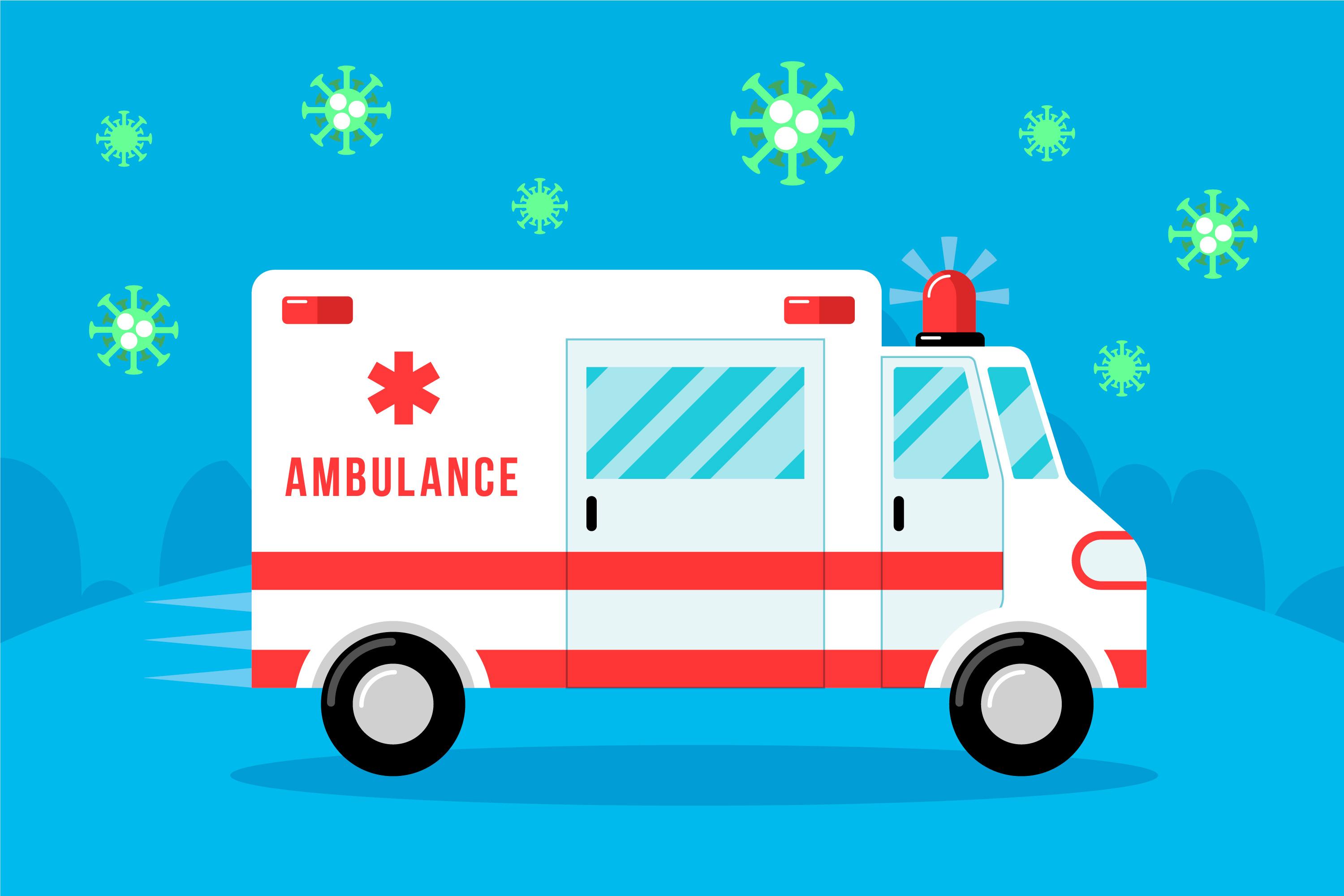 10 minutes Ambulance 